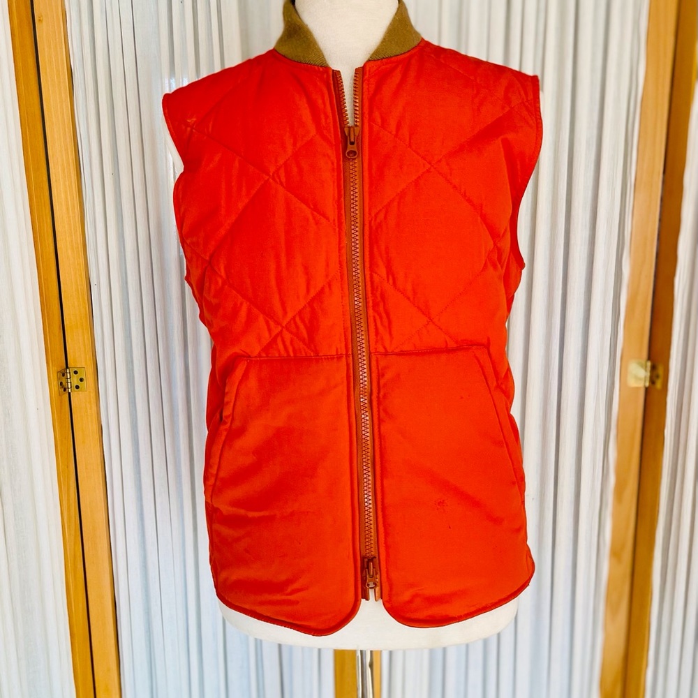 J. Crew Nordic vest , Medium in Orange